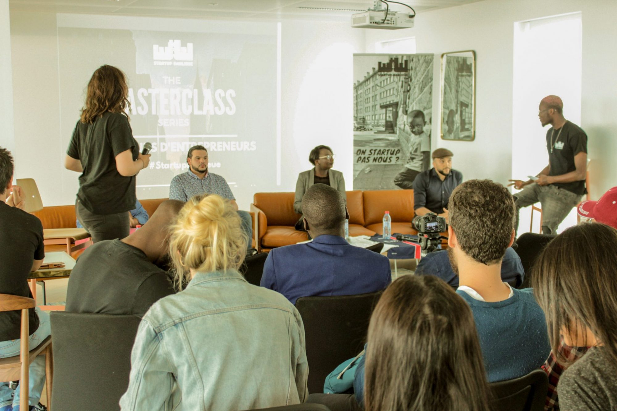 Masterclass Startup Banlieue réunion des participants